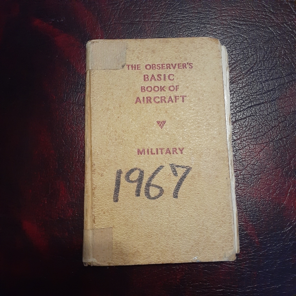Aircraft Identification Military Edition 1967 F W & Co. Observer's Basic BOOK